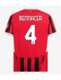 AC Milan Ismael Bennacer #4 Domácí Dres 2024-25 Krátký Rukáv